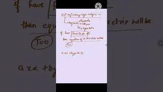 writing directrix of any General parabola ellipse or hyperbola