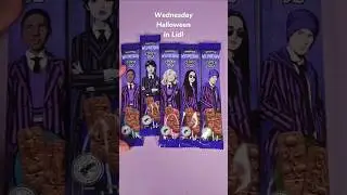 Wednesday Halloween Snacks in Lidl