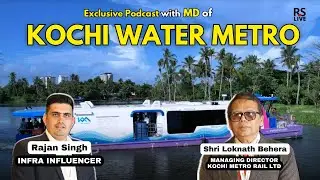 Kochi Metro Update | India's 1st water metro | Kochi Water Metro | #rslive | #4k