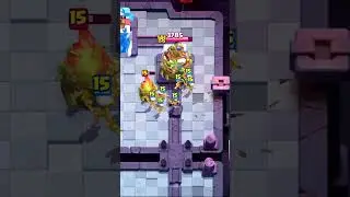 EVO SKELETON ARMY WINS GAMES! #clashroyale #shorts