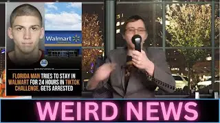 Weird News A Seal Walks into a Bar I Florida Man spends night in Wal Mart.