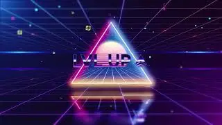 Retro 80's Aesthetic for our SICK LOGO - LVL UP Marketing