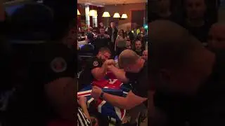 Mindaugas Dulskas vs Sergii Saraiev Super matches armwrestling 2017