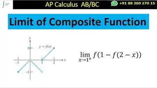 Limit of Composite Function    Lim x goes to 1+    f(1-f(2-x))   | AP Calculus | AB/BC