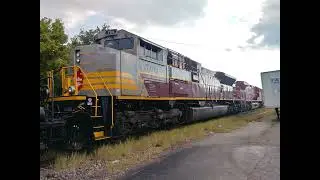 Railfanning Kenova West Virginia With N&W475