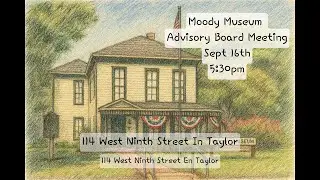 Moody Museum Board Agenda Breakdown | Sept 16, 2025 | The Quackery