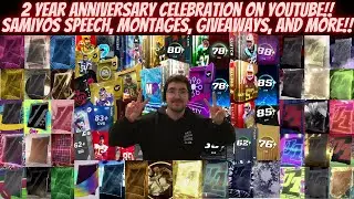 SAMIYOS 2 YEAR ANNIVERSARY CELEBRATION ON YOUTUBE!! SAMIYOS SPEECH, MONTAGES, AND BIGGEST GIVEAWAY!!
