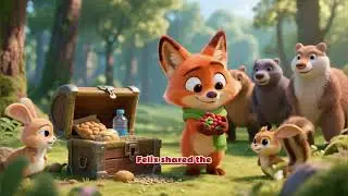 The Clever Fox and the Lost Treasure 🦊✨ | Kids Bedtime Story | Moral Story for Children
