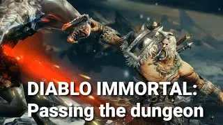 DIABLO IMMORTAL : Passing the dungeon