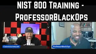 nist 800 training from professor black ops #convocourses #cybersecurity
