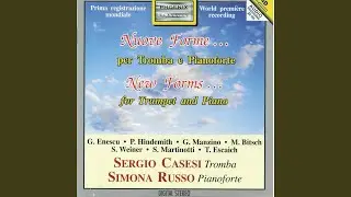 Quatre variations sur un th&egrave;me de Domenico Scarlatti per tromba e pianoforte: Variazione II