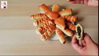 معجنات بالنقانق وجبه خفيفه معجنات بالزعتر