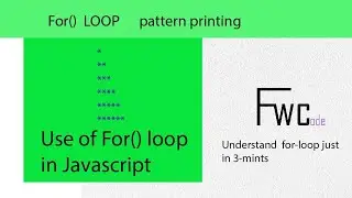 Use for() loop and printing #Pyramid by taking user input #focuswithcode #javaprogramming #forloop