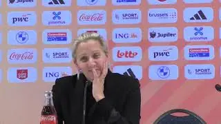 Carla Ward after Belgium - Republic of Ireland on 28.10.2025