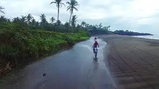 Pig stone dirt bike bali