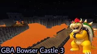 GBA Bowser Castle 3 | Mario Kart Minecraft