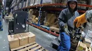 Freezer Warehouse Order Selector POV - Run 3
