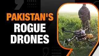How Pakistan is Using drones to drop weapons and drugs inside India| News9
