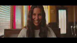 Girl at Diner in Open Gate 6K| Black Magic Cinema Camera Color Test | Anamorphic