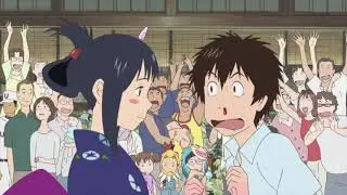 Cutest nosebleed ever. [Summer Wars]