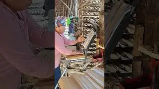 roof tile making process part47 #trending #woodworking #creatives #amazing #funny #explore