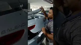 new baleno 2025 model Rear camera fitting #car