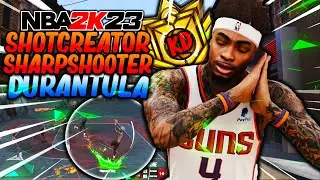 NBA2K23: DURANTULA SHOTCREATING SHARPSHOOTER GOES OFF IN PARK VS COMP!