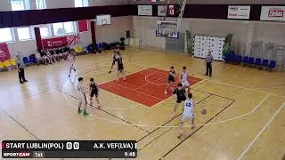 Start Lublin(POL) vs A.K. VEF(LVA)