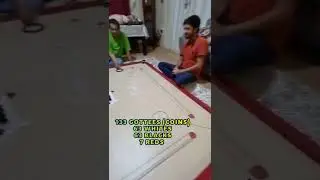 133 GOTTEES ИСПОЛЬЗОВАЛИСЬ НА САМОЙ БОЛЬШОЙ ДОСКЕ ДЛЯ КАРРОМА #carrom #bestshot carromboard Самая...