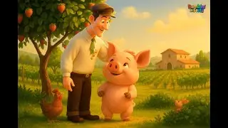La Festa in Fattoria - il Maialino Paride | Canzoni per Bambini