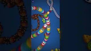 WormsZone.io - Hungry Snake | Grow Worms to Eat Every Slither | #gameplay10