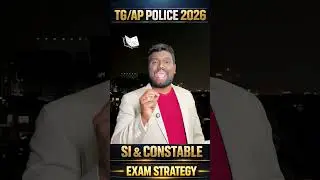 AP & TG SI / Constable Preparation Strategy 2026 | Study Plan to Crack Police Job in First Attempt