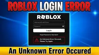 FIXED Roblox Login Error 