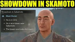 how to meet shotei Assassin's Creed Shadows showdown in Sakamoto quest Guide