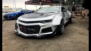 This Wide Body Camaro Is Nuts!!!        Cars and Coffee! March 2018