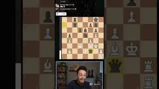 Insane queen sacrifices ☠️☠️ #gothamchess