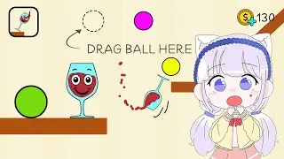 Roll the ball to break the glass! Spill It! Game