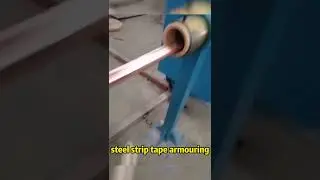 How to do steel strip to the cable in armouring?