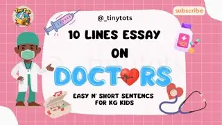 10 Lines Essay On Doctors l Essay On Doctor l 1 July Doctor's Day | Our Helpers | #doctors #1july