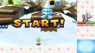 Mario & Luigi Paper Jam Walkthrough Part 21 | Mount Brrr #3, 100% Paper Toad Rescue & Trio