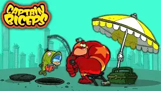 Captain Biceps | LE TENTACULE | Saison 1 Épisode 2 | Dessin Animé en Français