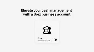 Brex Business Account
