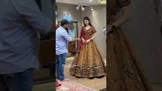 From Kundans bridal couture Chandni chowk Delhi best bridal lehenga collection ❤️#wedding #lehenga