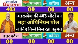 Uttar Pradesh Opinion Poll Survey 2025// UP election Opinion poll 2025// @MTSNEWSPOWER