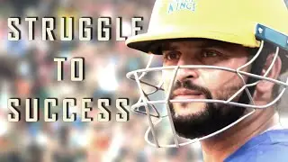 TRIBUTE TO SURESH RAINA ll INSPIRATION JOURNEY II MOTIVATION VIDEO II STRUGGLE TO SUCCESS ll
