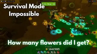 Roblox - Garden Tower Defense - How Rewarding is the Survival Mode IMPOSSIBLE?