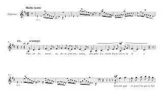 Jean Paul Egide Martini: Plaisir d'amour transposed in D - major