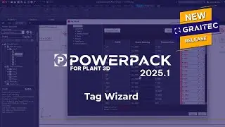 PowerPack for Plant 3D: Tag Wizard