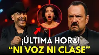 ESPINOZA PAZ HUMILLA a PEPE AGUILAR en VIVO con ESTA FRASE para la HISTORIA