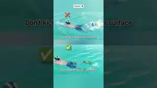 Swimming Tips For Beginners Part 1 - Kicking #swimming #swimmingtips #learnswimming